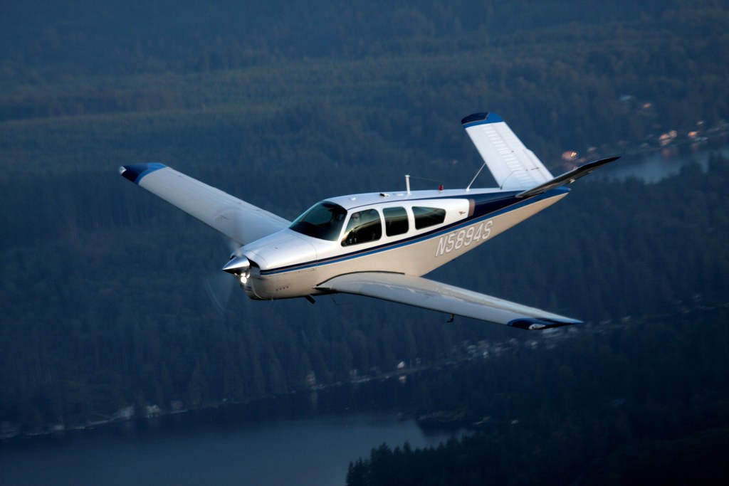 VTail Air to Air Photo shoot of a Beechcraft Bonanza. Tak… Flickr