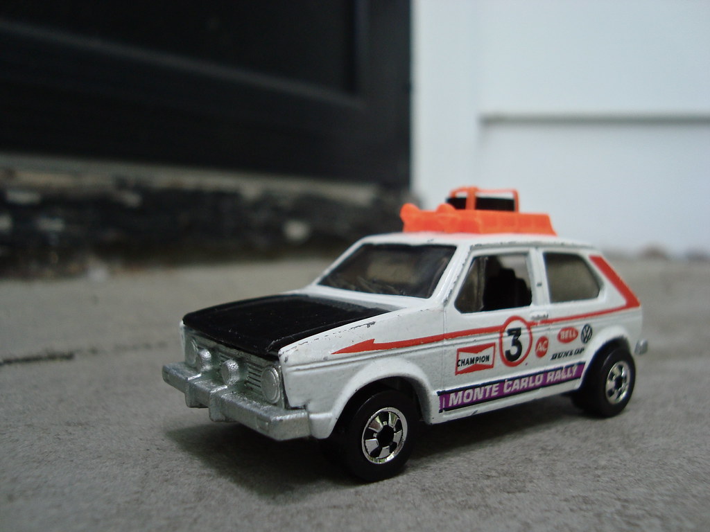 "Hare Splitter" 1978 VW Rabbit Rally Car Only 25 cents