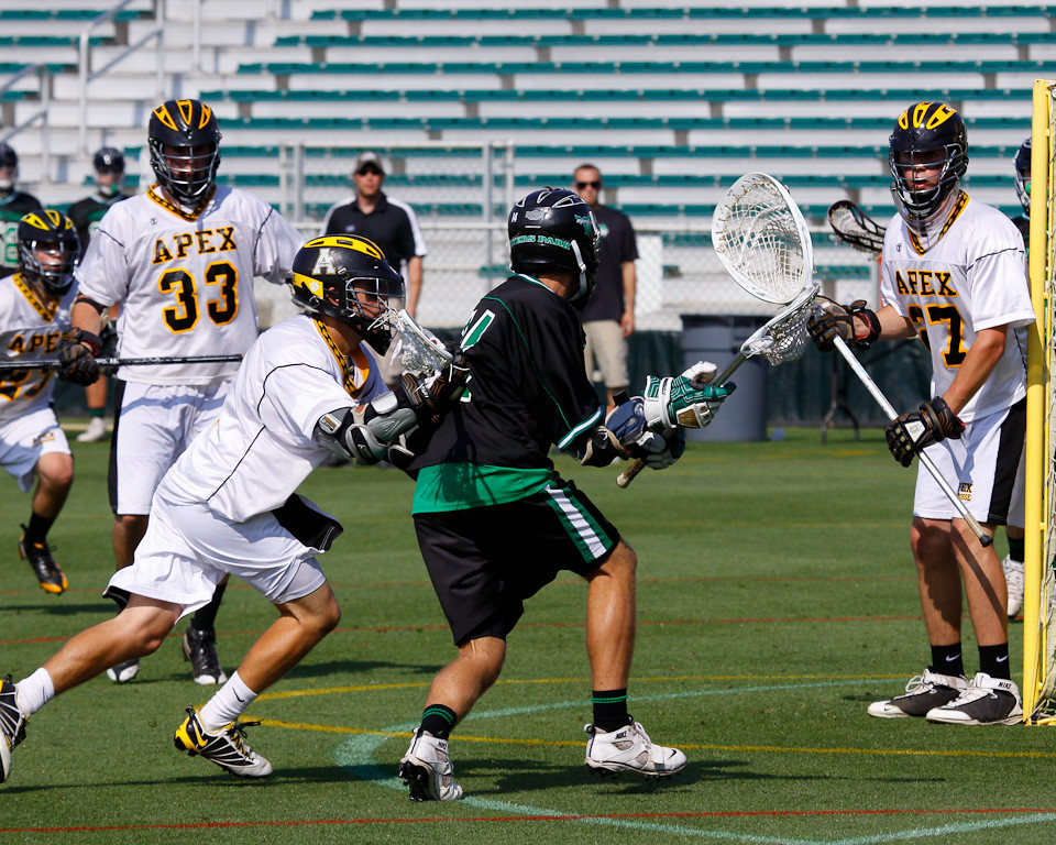NC HS Men's Lacrosse Championship, Apex vs Myers Park Flickr