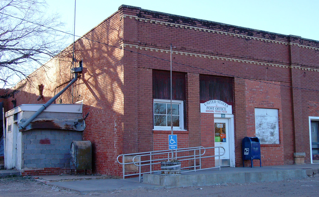 Post Office 79230 (Dodson, Texas) Dodson is a small town l… Flickr
