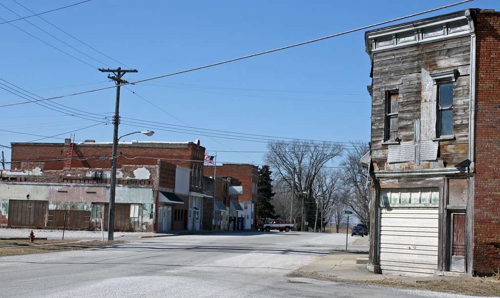 Tallula IL Business District (3 of 14) Looking west towa… Flickr