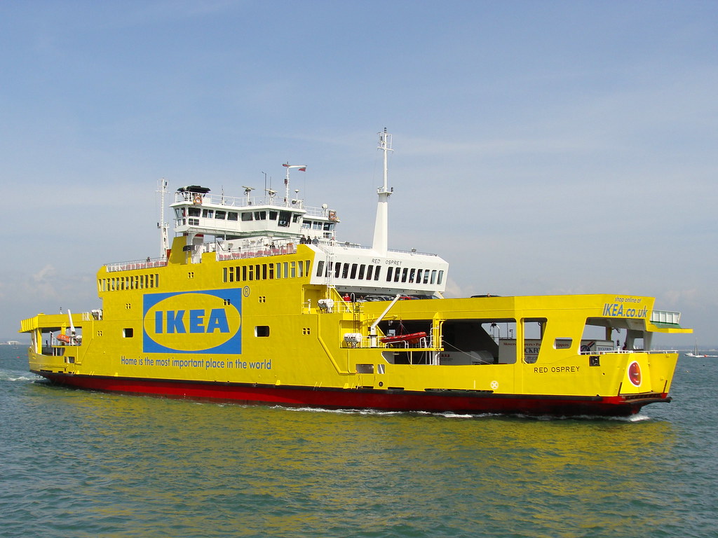 Red Funnel Car Ferry Red Osprey Ikea Red Funnel car ferr… Flickr
