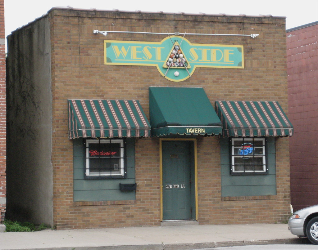 Pool Hall, Osceola IA Oh we've got trouble, right here in … Flickr