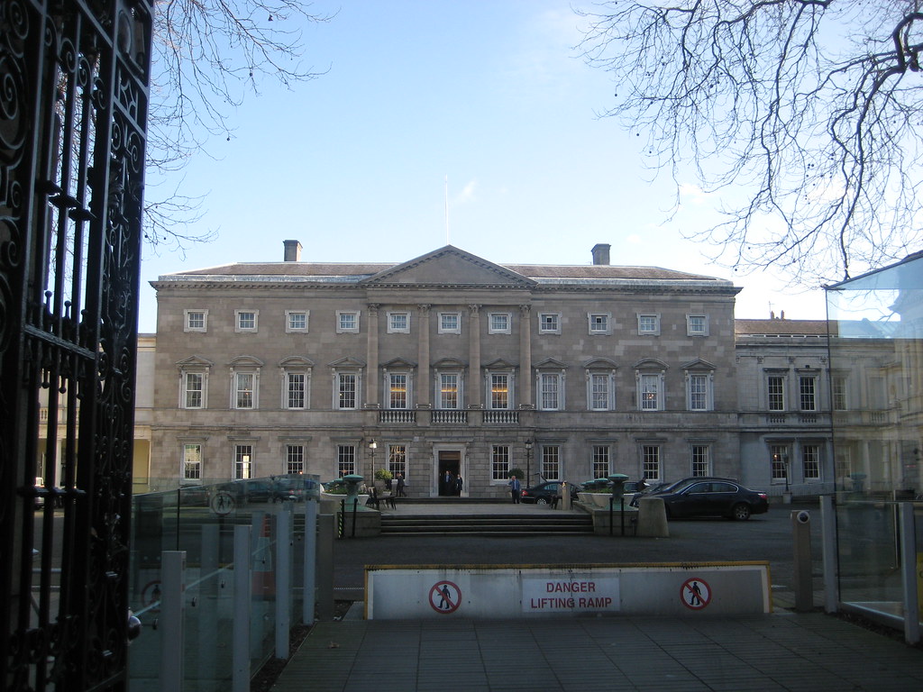 Leinster House Leinster House, which is now Parliament. Th… Flickr
