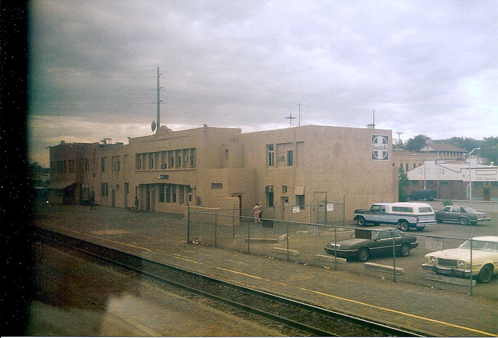 Santa Fe Depot, Gallup, NM Taken from Amtrak 4, Southwest… Flickr