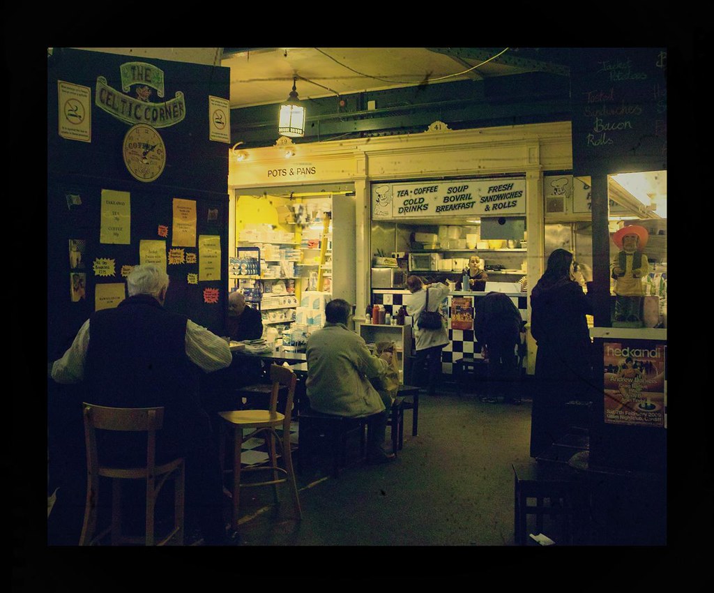The Celtic Corner, Cardiff Market when it rains head insid… Flickr