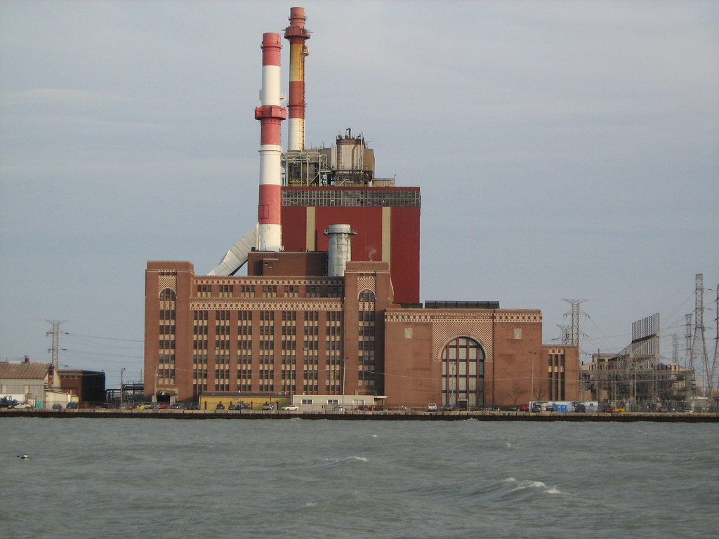 State Line Generating Station 103rd Street and Lake Michig… Flickr
