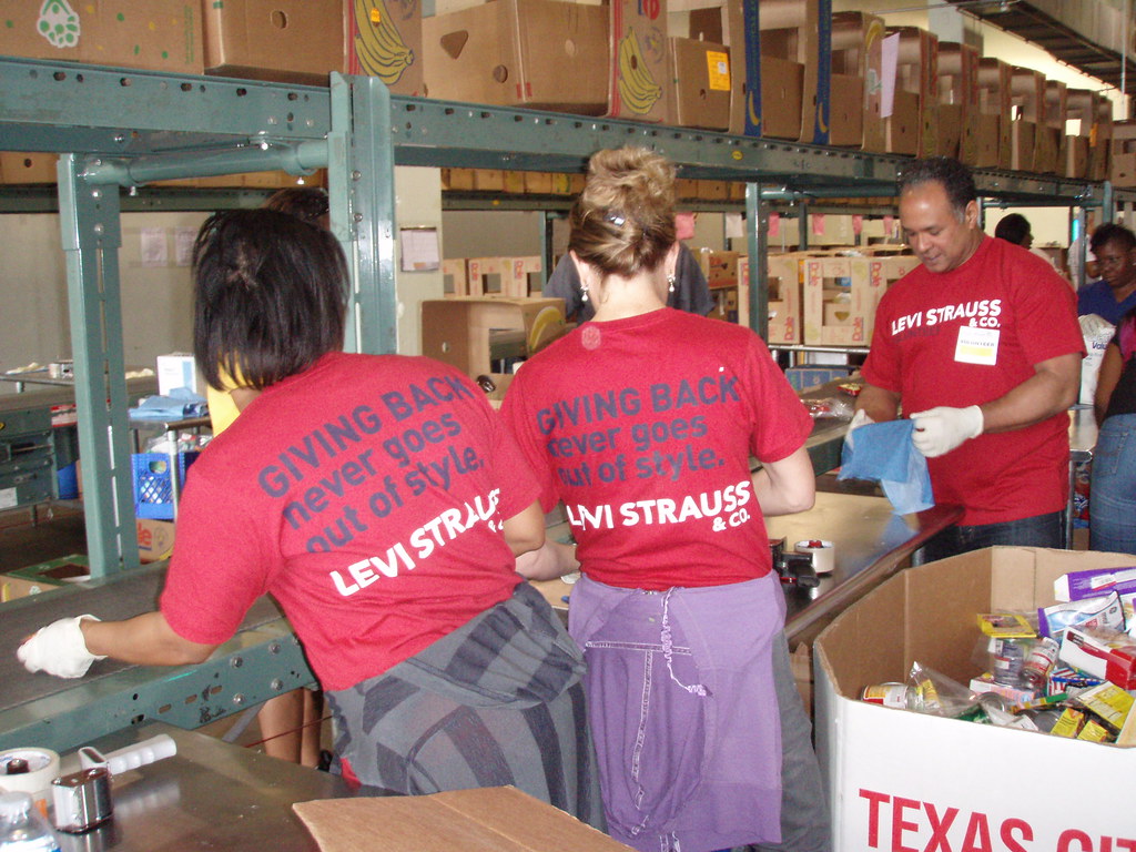 Houston, TX Houston Food Bank The Levi Strauss & Co