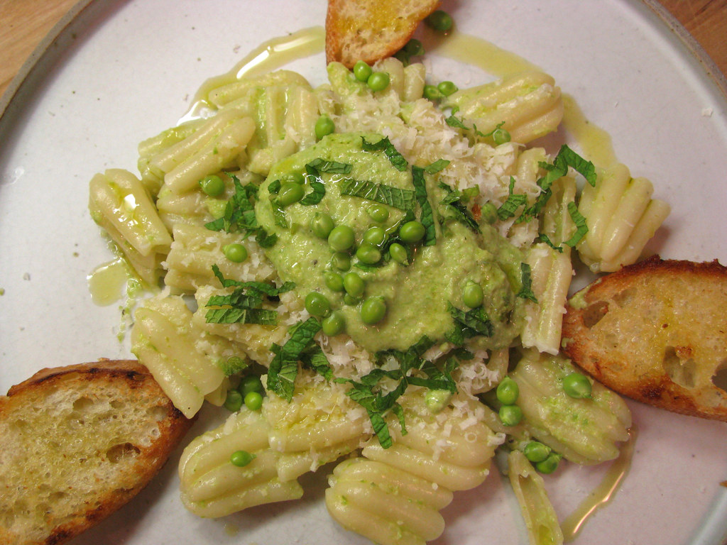 asparagus pesto w/baby peas blogged here saltteakandfog.b… Flickr