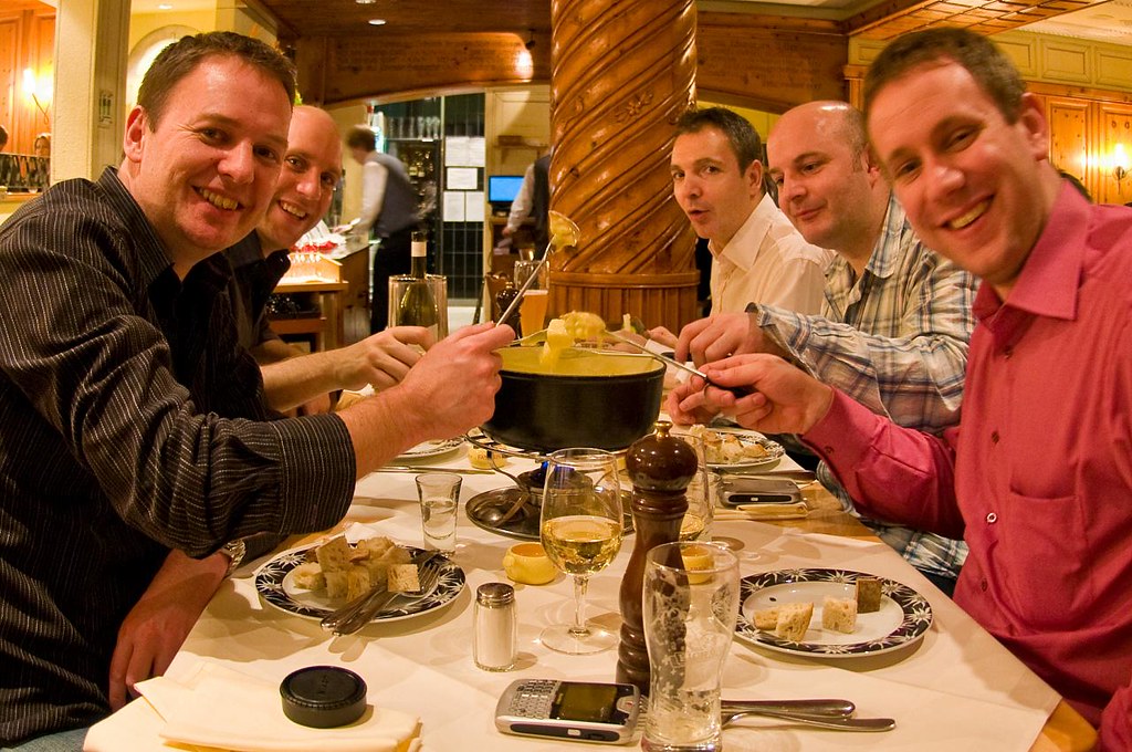 299/365 Traditional Dinner in Zurich Taken out for dinner… Flickr