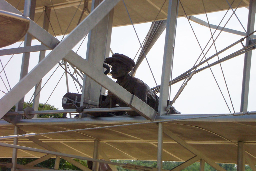 Kitty Hawk, NC Wright Bros. The Flyer was a canard biplan… Flickr