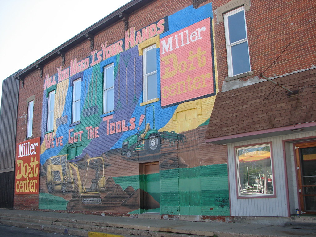 Bronson, Michigan Miller Do It Center Hardware Mural Flickr