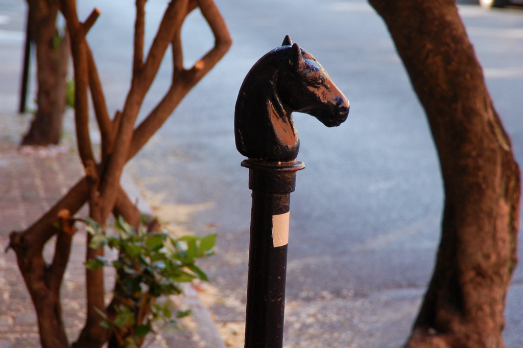 Horse Post Horse posts like this one are located throughou… Flickr