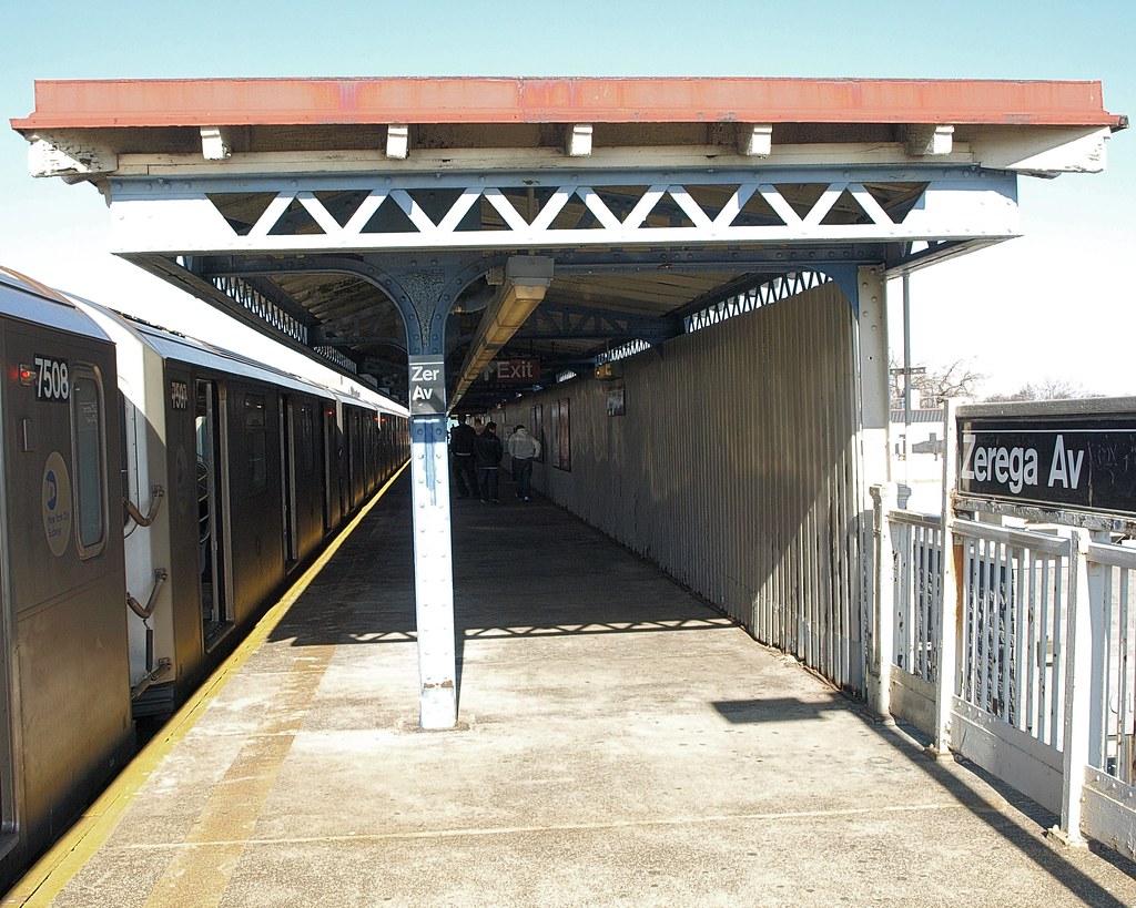 Zerega Avenue Subway Station, Bronx, New York City Flickr