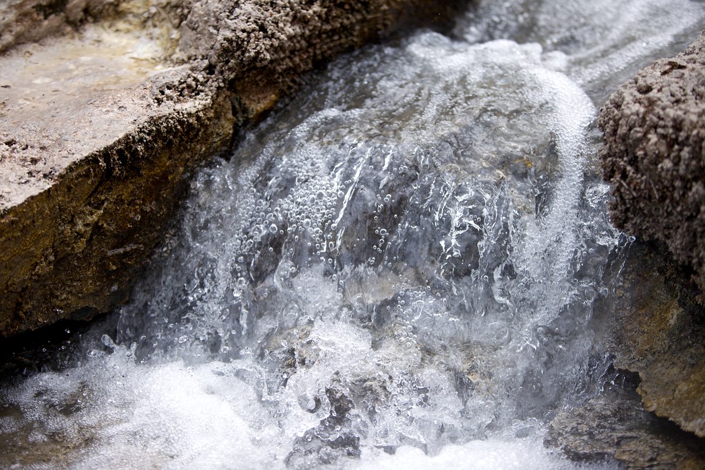 Bubbling stream We're off the volcano now. It's the follow… Flickr