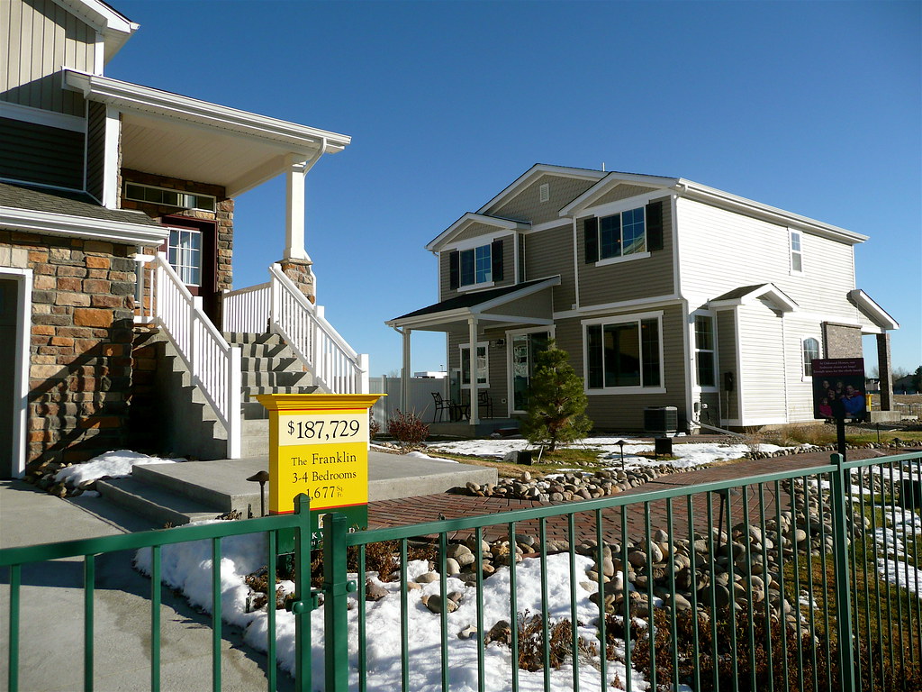 model homes at Green Valley Ranch Denver, Colorado Flickr