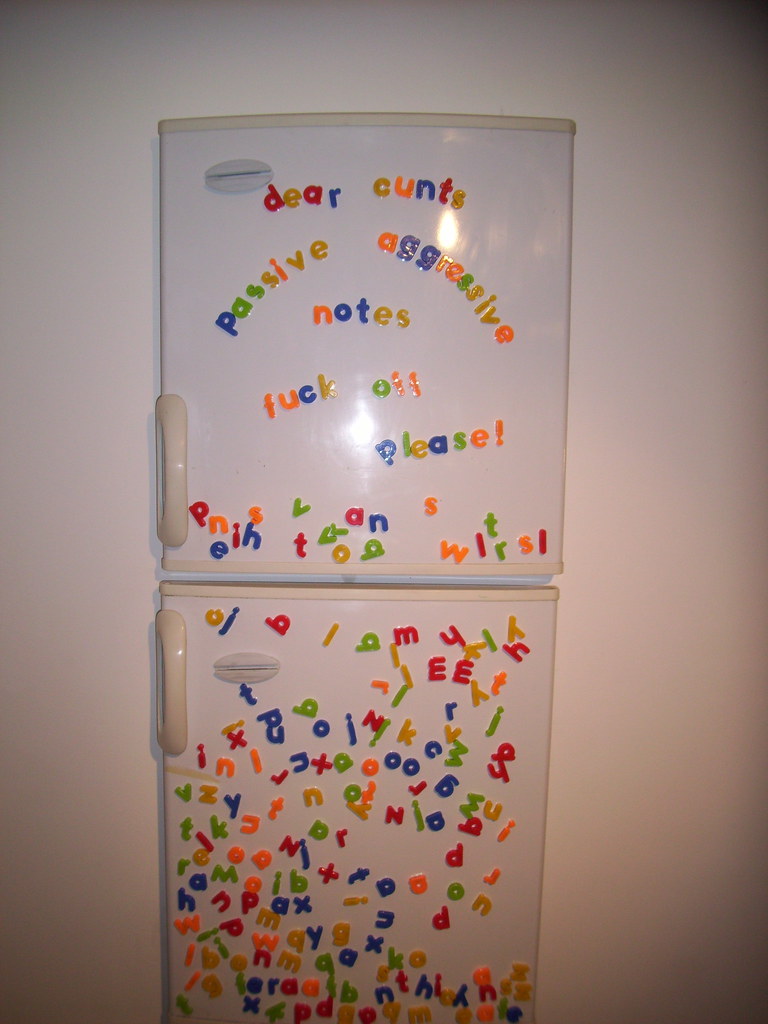 The finished product Passive Aggressive Notes KK Outlet … Flickr