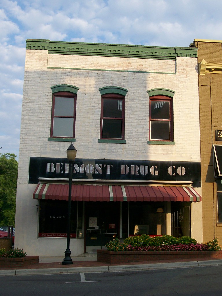 The old Belmont Drug Store Building Historic Belmont Foundation Flickr