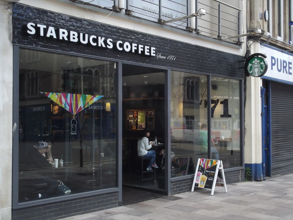 Starbucks Coffee St Mary Street, Cardiff Seen on St Mary… Flickr