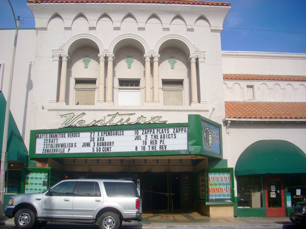 Ventura Theatre The Ventura Theatre in downtown (San Buena… Flickr