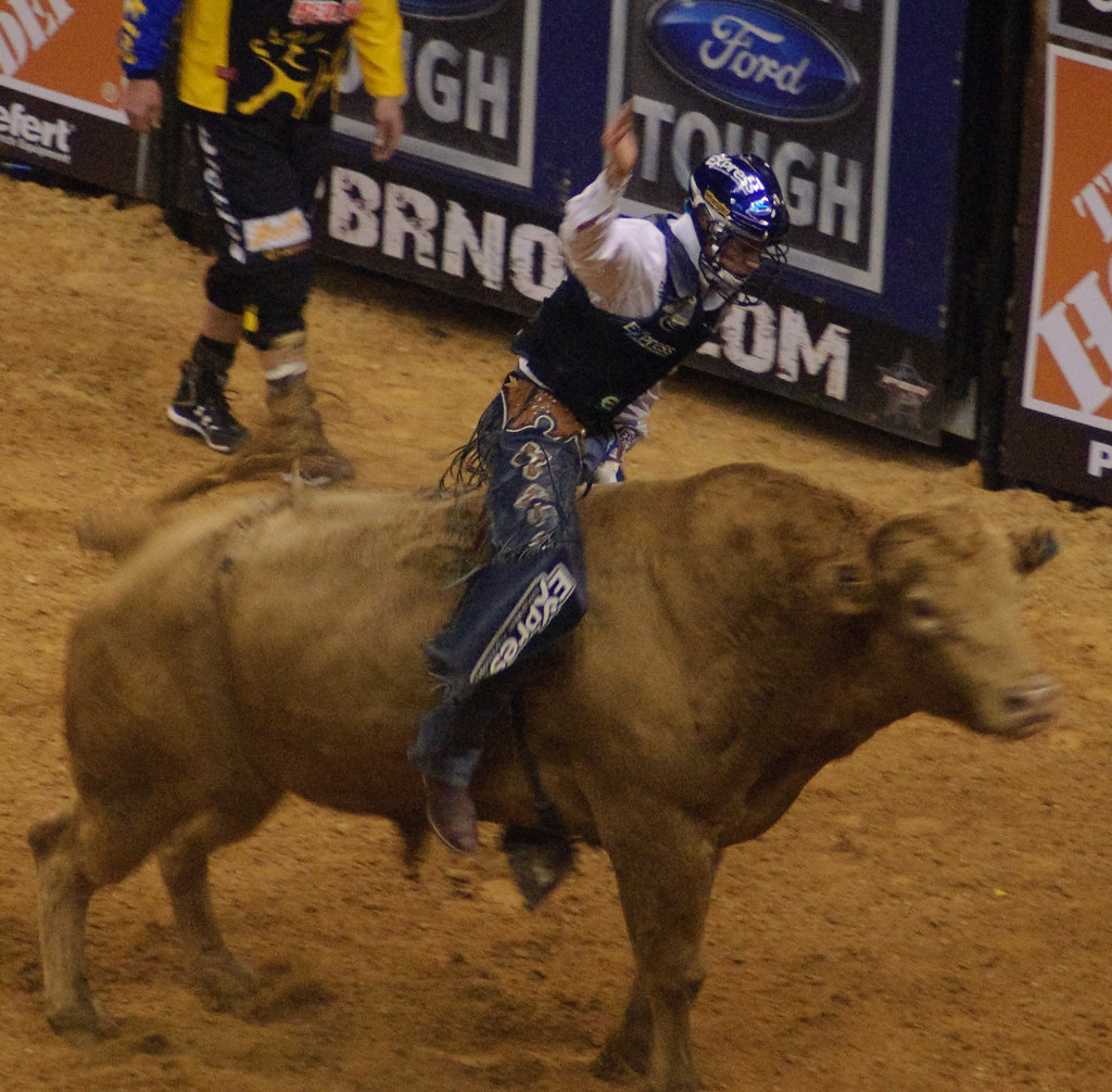 A Rodeo in WinstonSalem bull riding" happens… Flickr