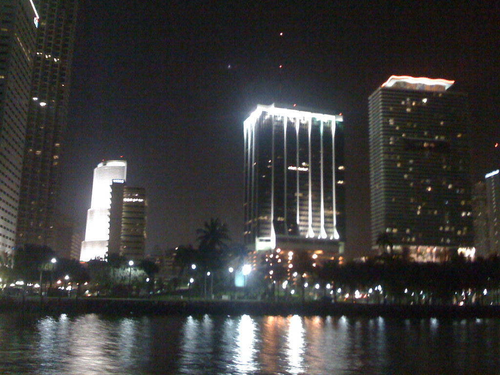 Miami Boating at Night Ines HegedusGarcia Flickr