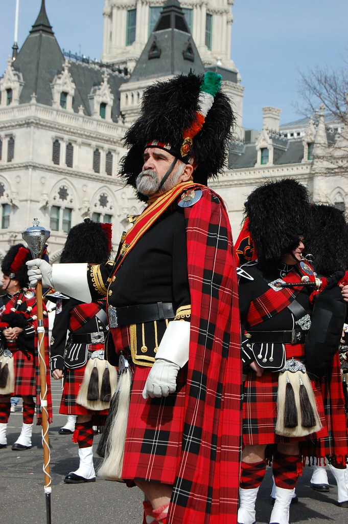 Connecticut Firefighters Bagpipe Band Taken at the St. Pat… Flickr