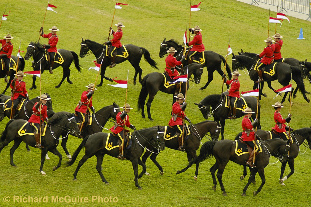 RCMP Musical Ride, Canada Day, Ottawa Dressed in red serge… Flickr