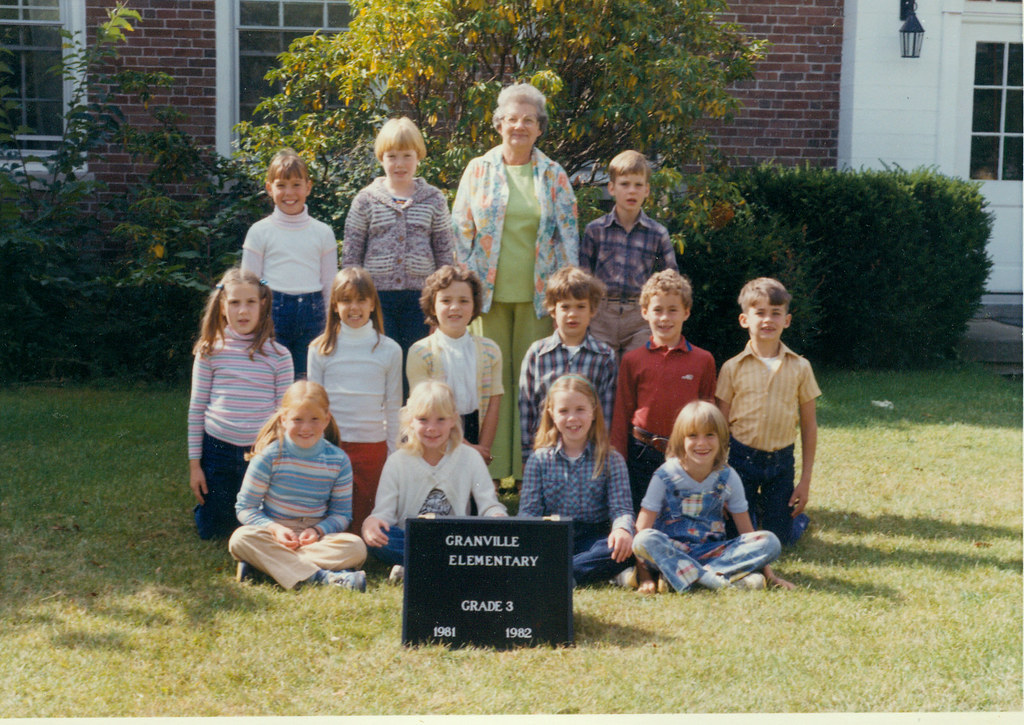 Class 1982 Granville Ma Village Elementary School Grade 3
