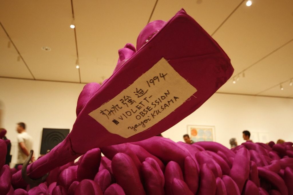 Violet Obsession Yayoi Kusama Japanese, born 1929 Violet O… Flickr