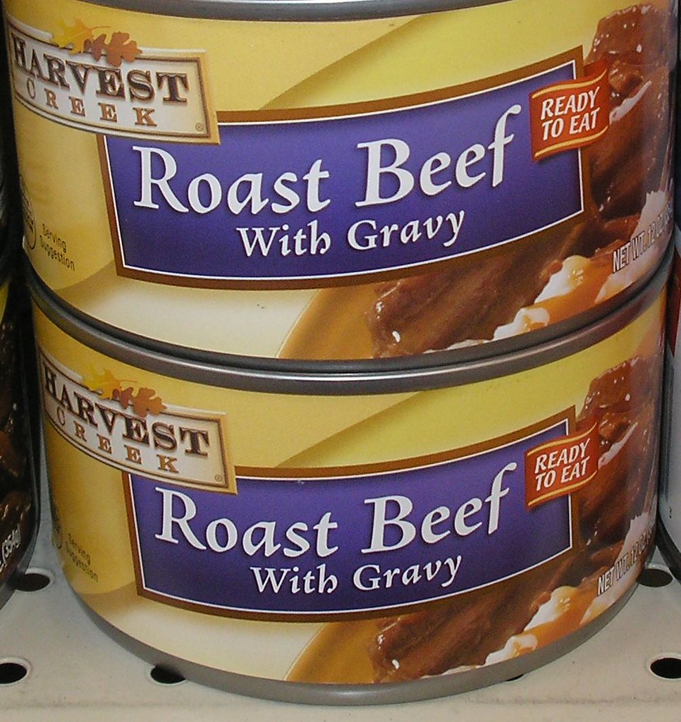 CANS Armour Star Fully Cooked Roast Beef With Gravy 12 Oz Canned Meat