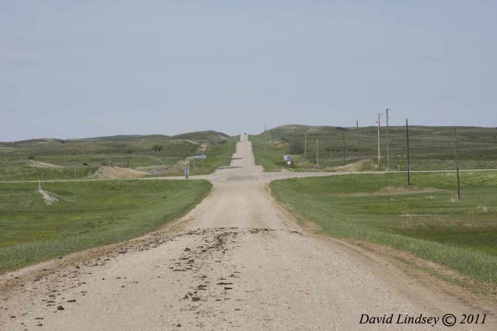 Road leading up to the Coteau Jamestown North Dakota Flickr
