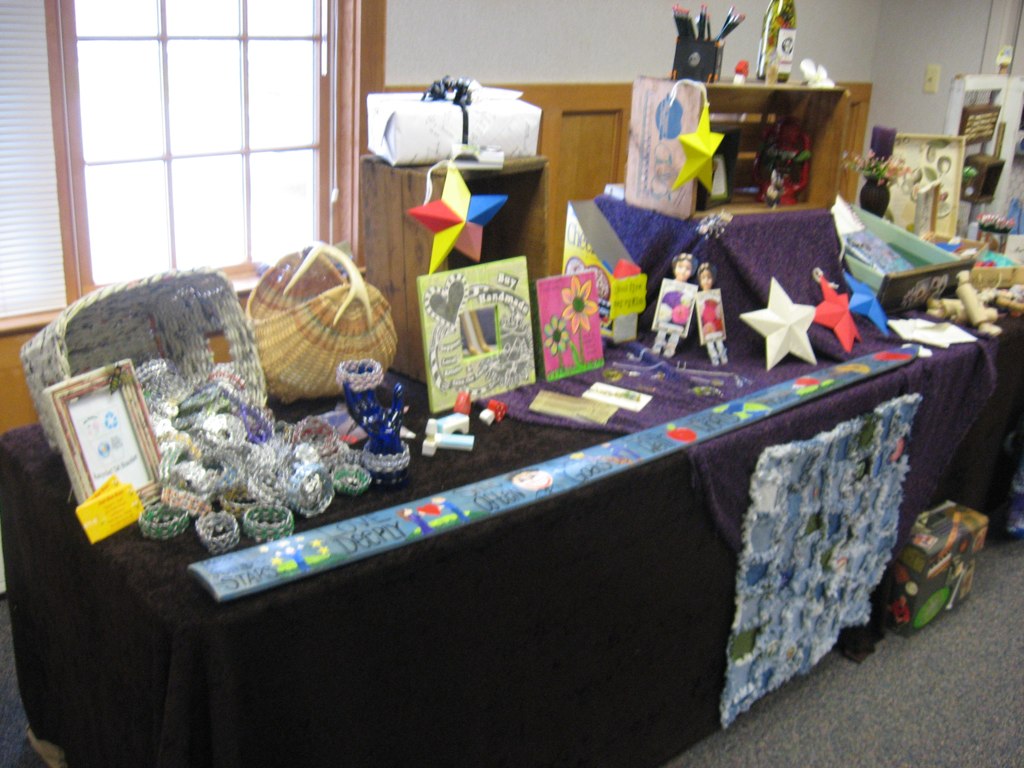 Creative Recycling Demonstration the Waretown Library, NJ Flickr