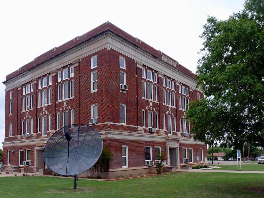 Harmon County Courthouse Hollis, Oklahoma 1926 Flickr