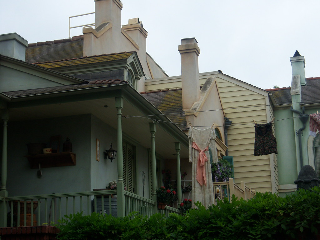 Creole Quarter at the New Orleans Square Train Station Flickr