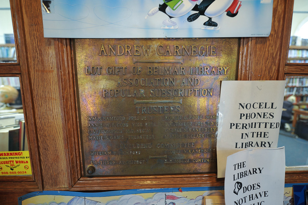 Belmar, New Jersey The Belmar Carnegie Library. Jazz Guy Flickr