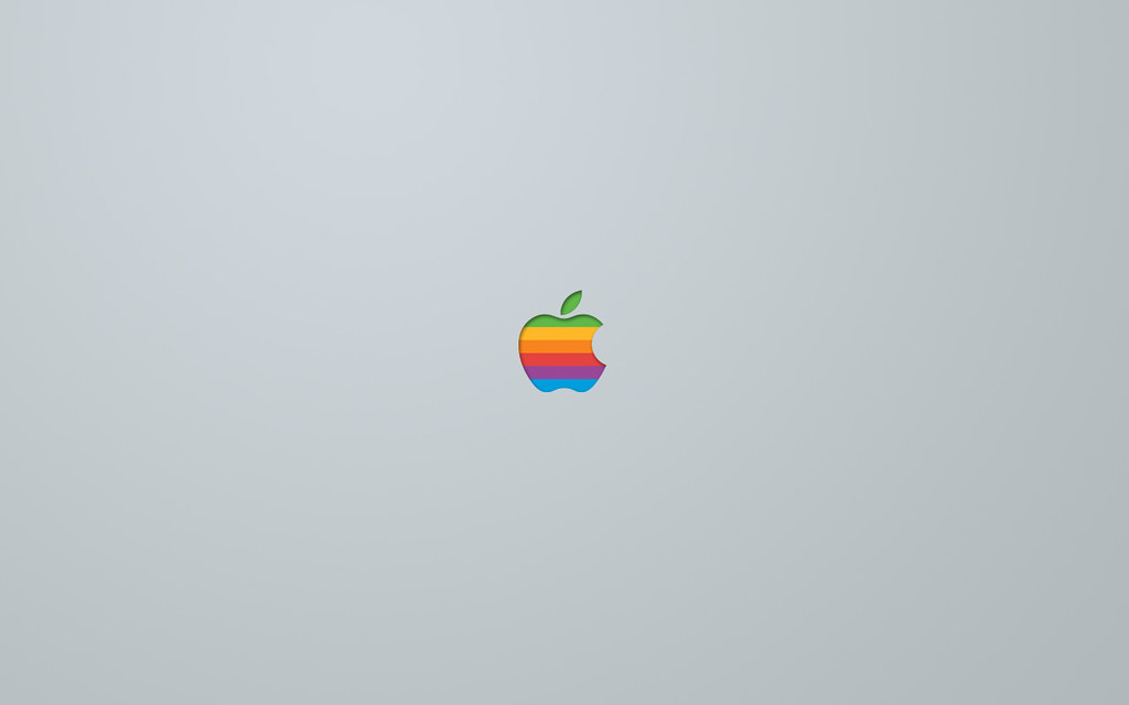 apple wallpaper clean minimalist apple wallpaper in 1280x8… Flickr