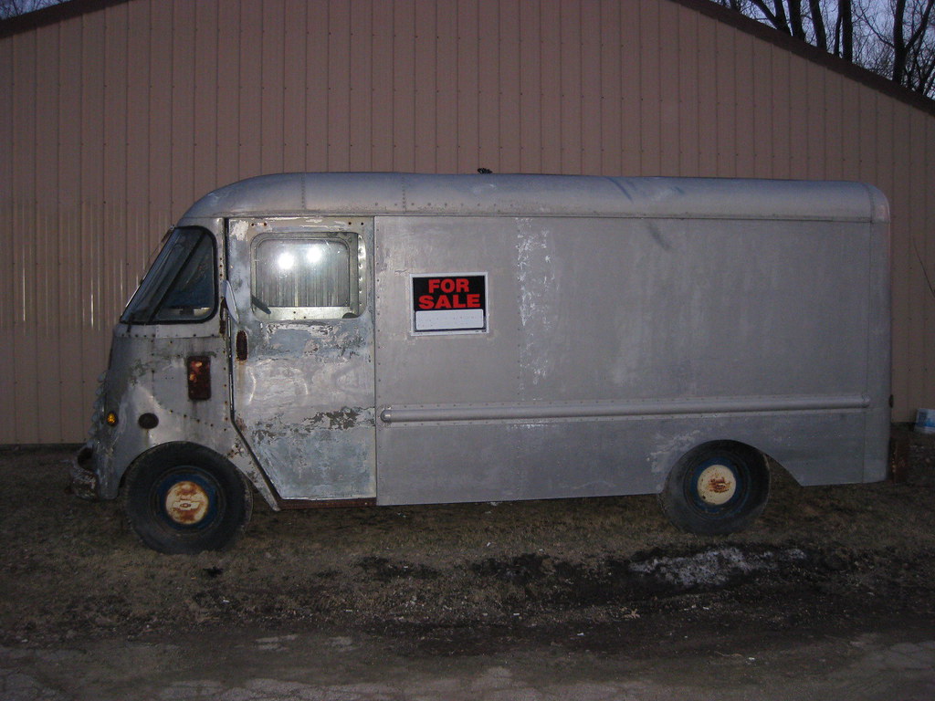 Old Bread Van, Step Van, Delivery Van a photo on Flickriver