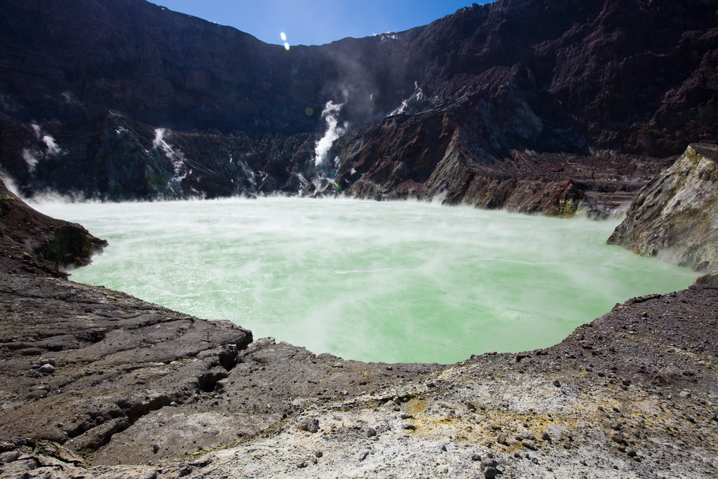 White Island pool Matt
