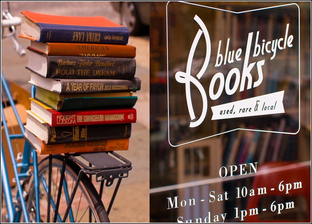 Blue Bicycle Bookstore along King Street in Charleston, SC… Flickr
