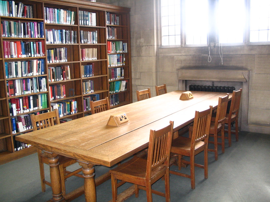 Bangor University Library coedymaes Flickr
