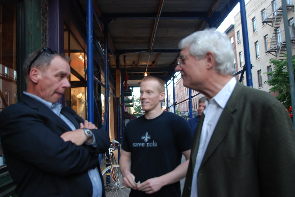 David Carr, Hamilton Nolan, Roy Blount Jr. Flickr