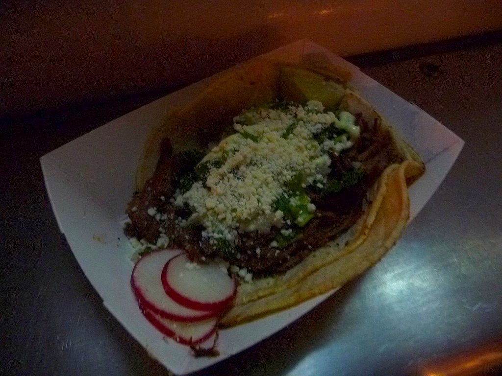 Beef Taco from a Taco Truck in Williamsburg, Brooklyn Flickr