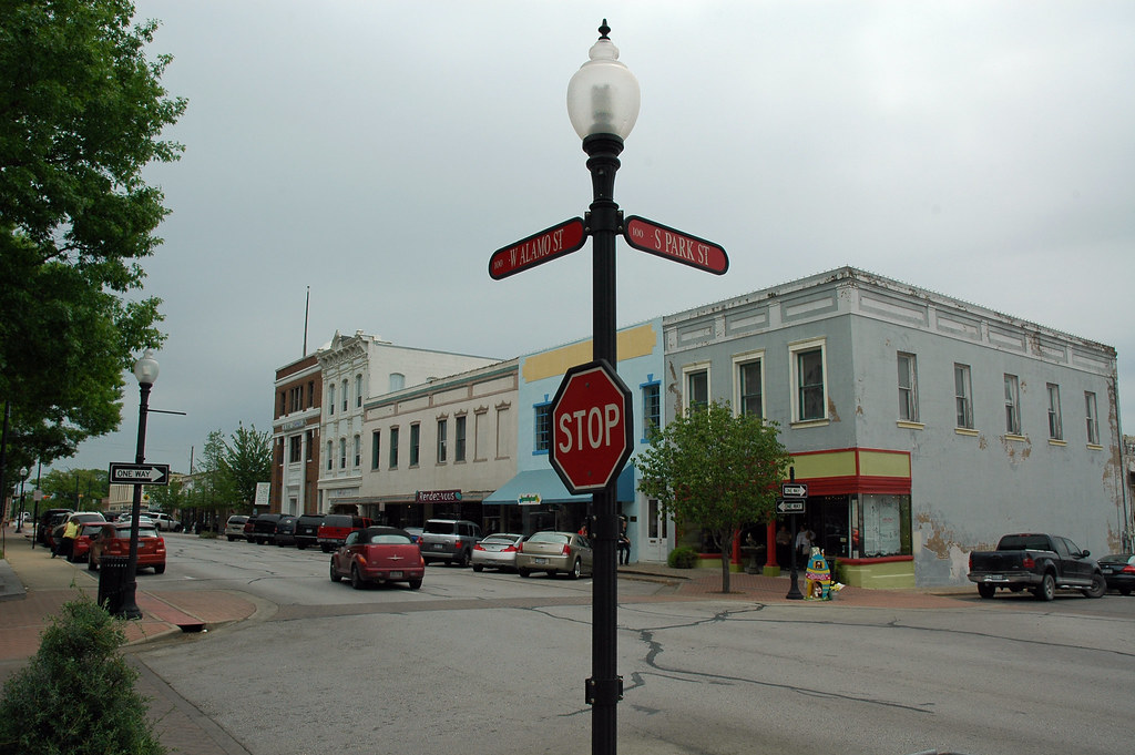 Brenham, Texas The downtown historic district in Brenham