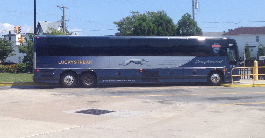 Greyhound Prevost X345 8887 Atlantic City Bus Terminal … Flickr