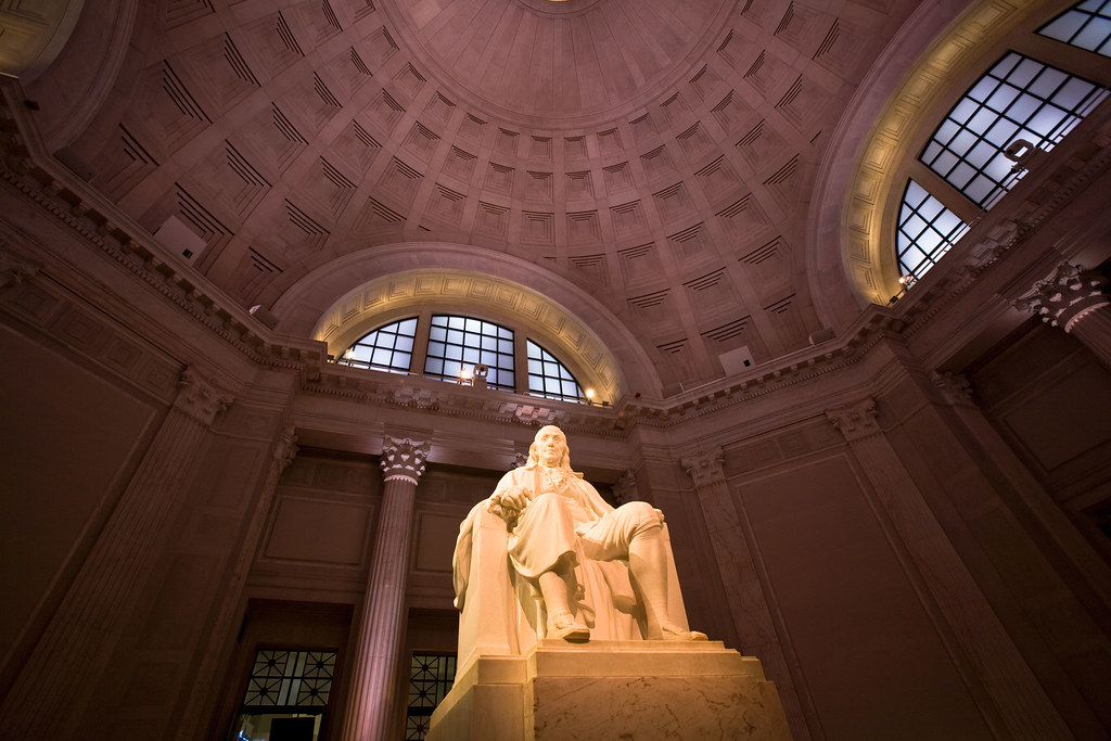 benjamin franklin memorial recently upgraded and renovated… Flickr