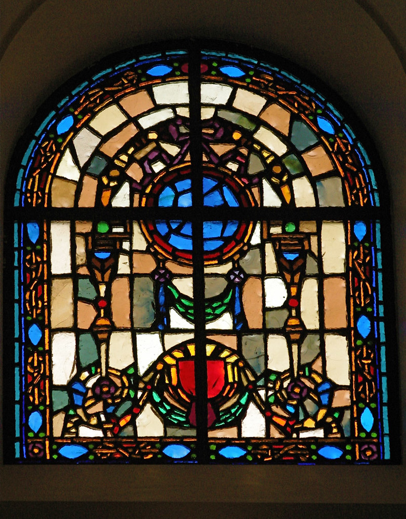 Faceted Stained Glass Windows at Briarwood Presbyterian Church