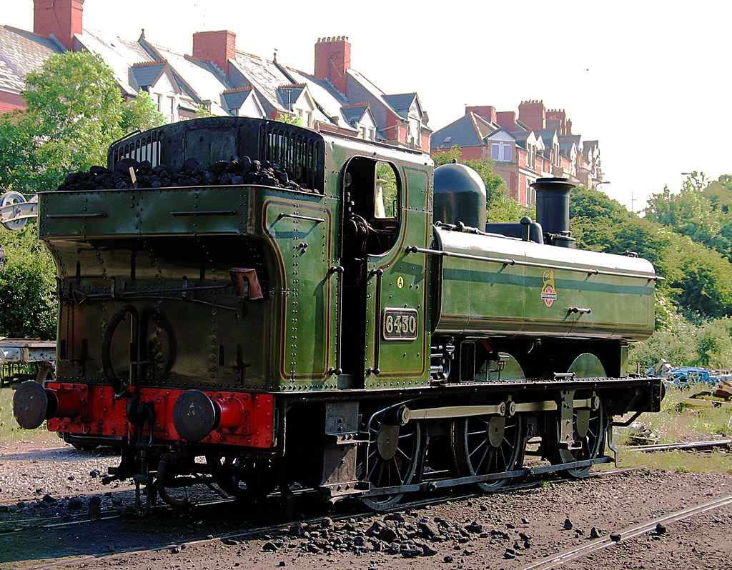 GWR 6430 Barry 6430 came on a short loan to Barry in Jun… Flickr