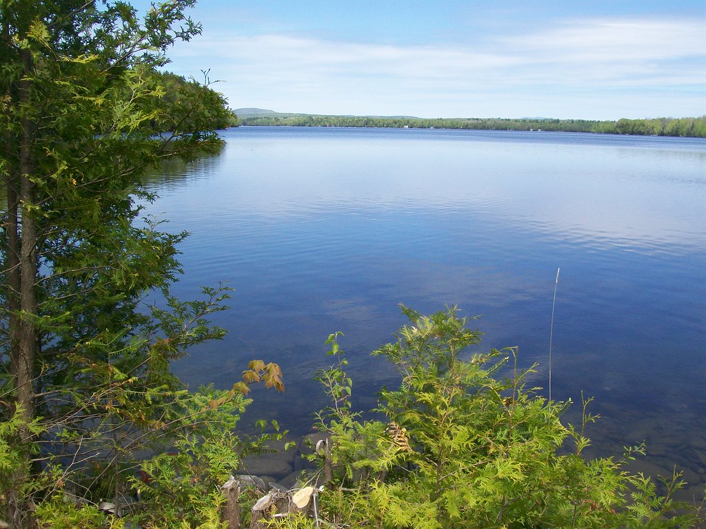 Piper Pond From the pond outlet. Taken in Abbot, Piscataqu… Flickr