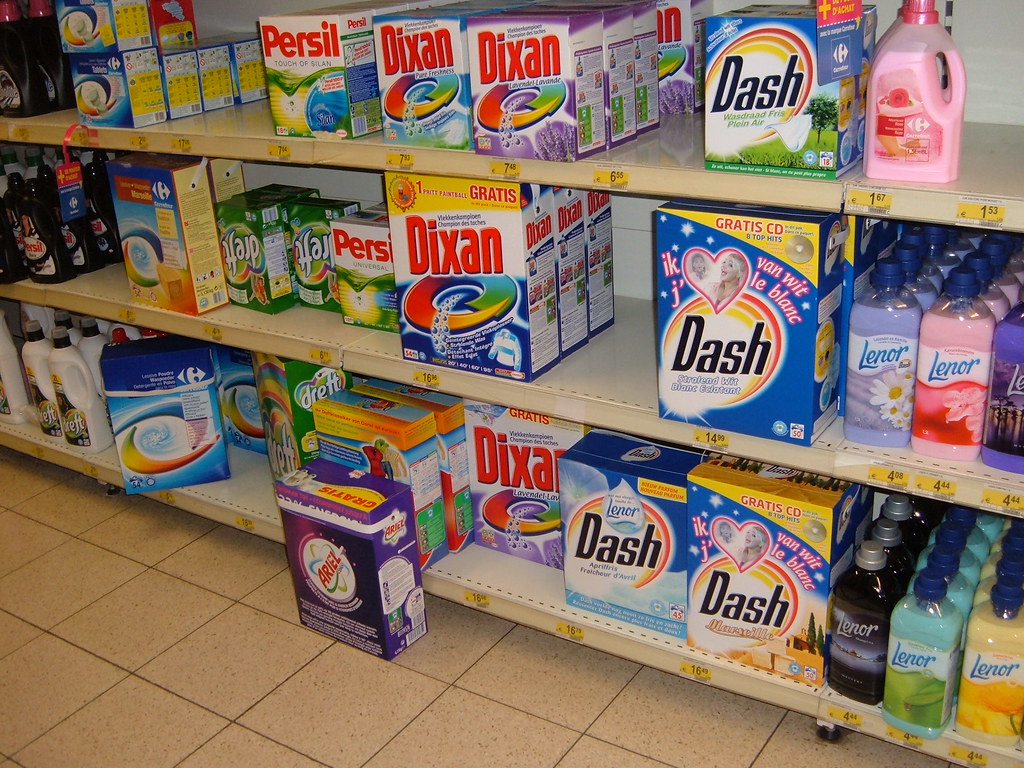 Laundry detergent aisle Belgium 2008 a photo on Flickriver